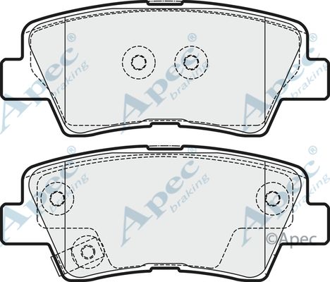 APEC BRAKING Jarrupala, levyjarru PAD1754